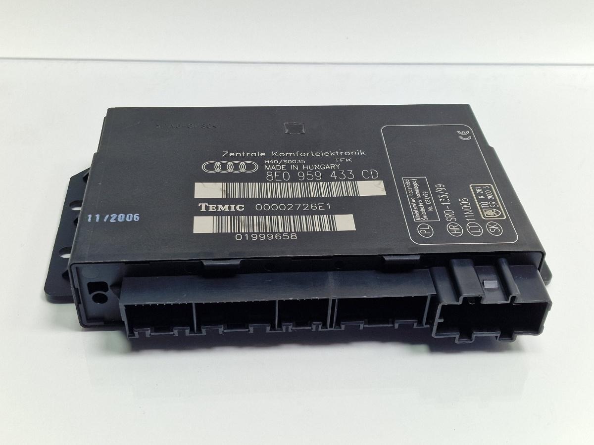 Modul confort AUDI A4 III Avant 8ED, B7 2004 - 2008 2.5 TDI BDG 8E0959433CD