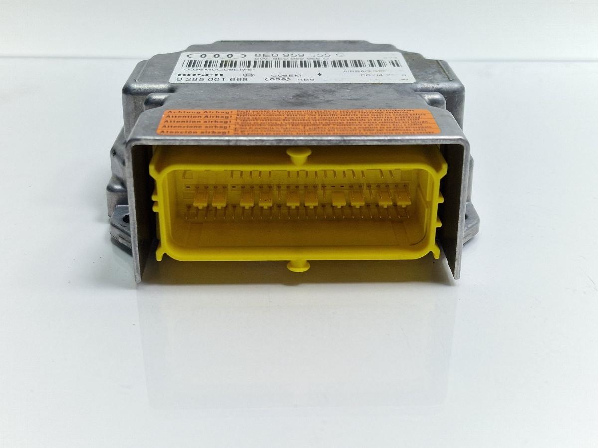 Modul airbag AUDI A4 III Avant 8ED, B7 2004 - 2008 2.5 TDI BDG BOSCH 0285001668 8E0959655G