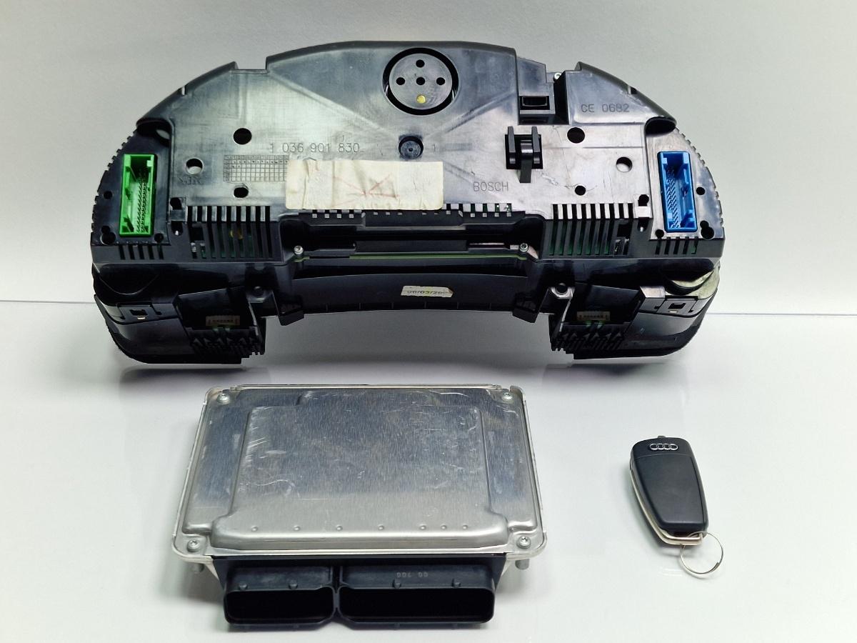 Kit de pornire AUDI A4 III Avant 8ED, B7 2004 - 2008 2.5 TDI BDG BOSCH 0281012142 8E0907401AF