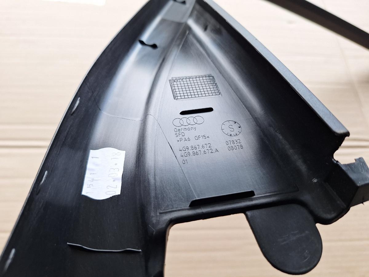 Ornamente portiera spate dreapta AUDI A6 IV Avant 4G5, C7, 4GD 2011 - 2018 2.0 TDI CSUD, DDCB 4G9867672