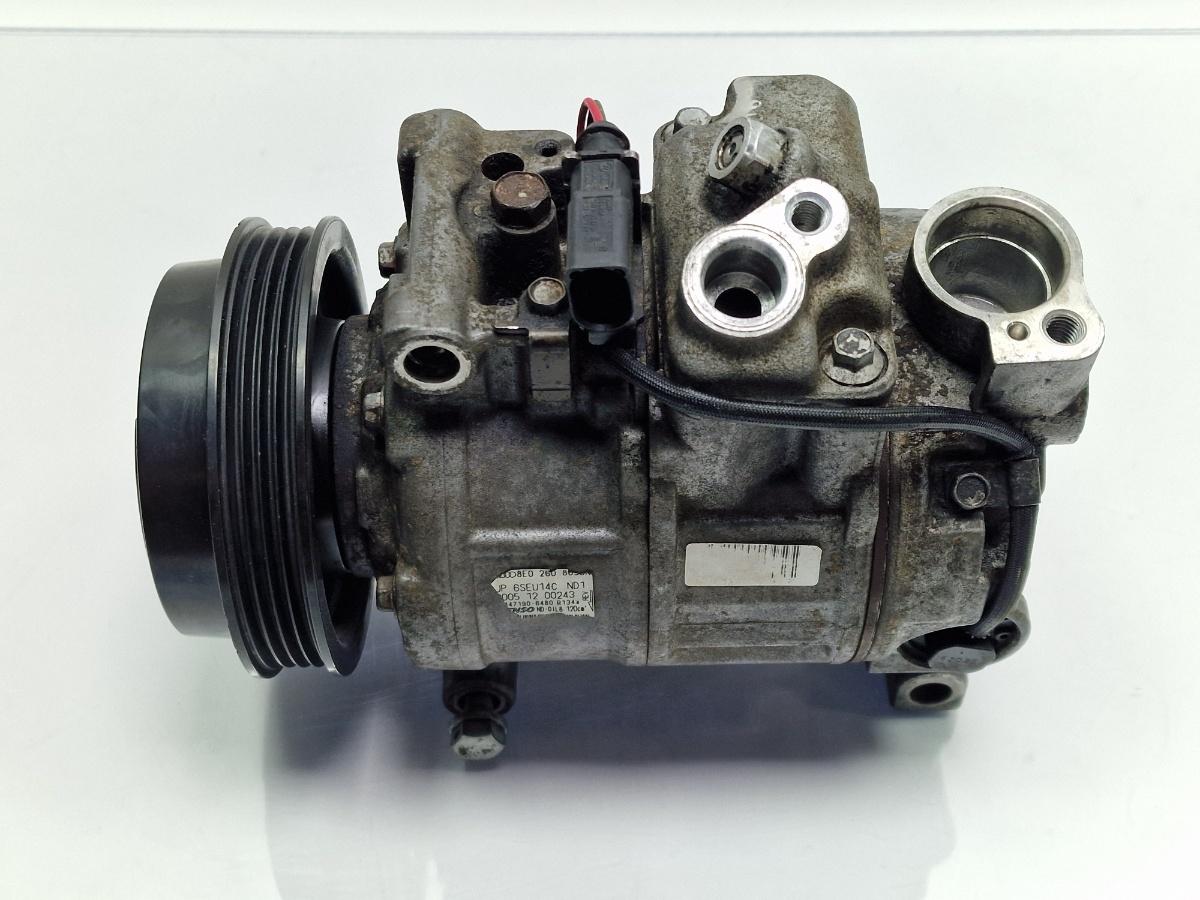 Compresor AC AUDI A4 III Avant 8ED, B7 2004 - 2008 2.5 TDI BDG Denso 8E0260805BN