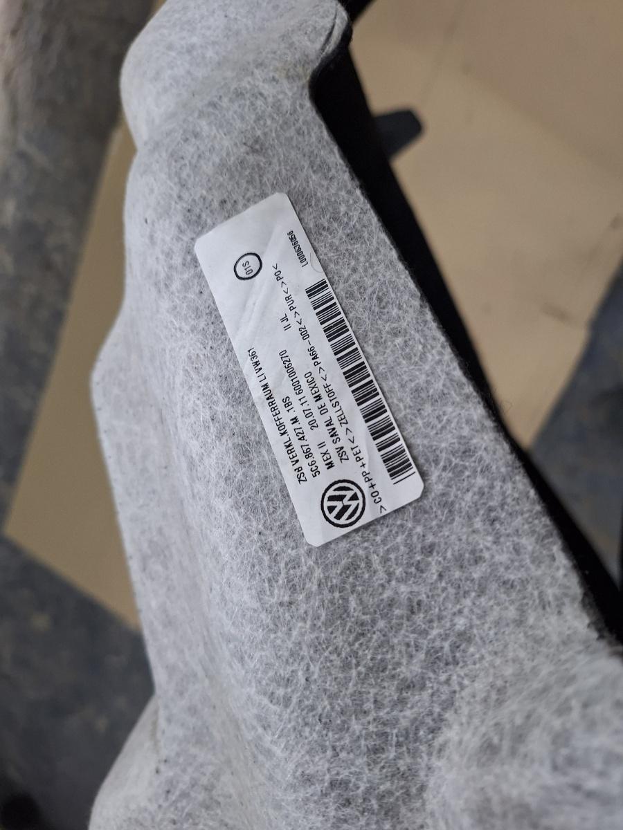 Panou capitonaj lateral portbagaj stanga VOLKSWAGEN JETTA IV 162, 163, AV3, AV2 2009 -> 1.2 TSI CBZB 5C6867427M