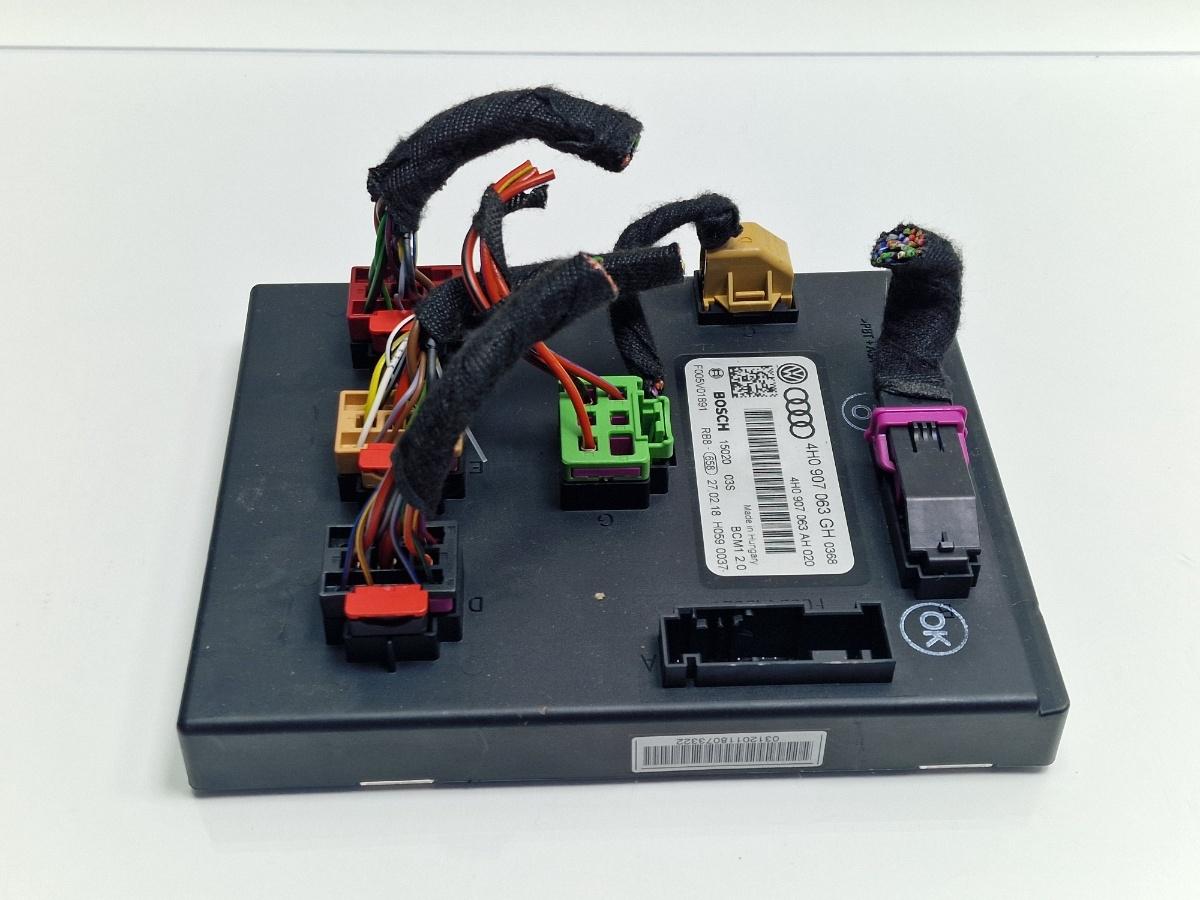 Modul confort AUDI A6 IV Avant 4G5, C7, 4GD 2011 - 2018 2.0 TDI CSUD, DDCB BOSCH F005V01891 4H0907063GH