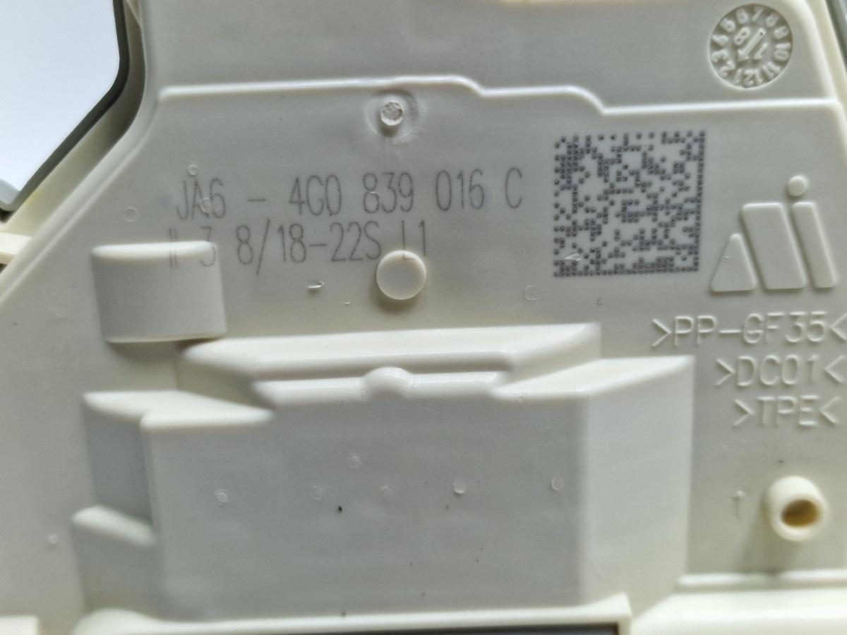 Broasca usa dreapta spate AUDI A6 IV Avant 4G5, C7, 4GD 2011 - 2018 2.0 TDI CSUD, DDCB 4G0839016C