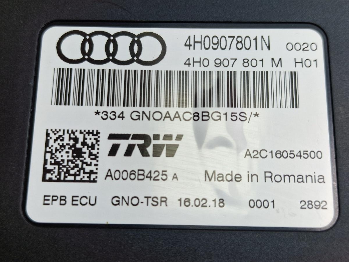 Modul control frana de mana AUDI A6 IV Avant 4G5, C7, 4GD 2011 - 2018 2.0 TDI CSUD, DDCB TRW A2C16054500 4H0907801N