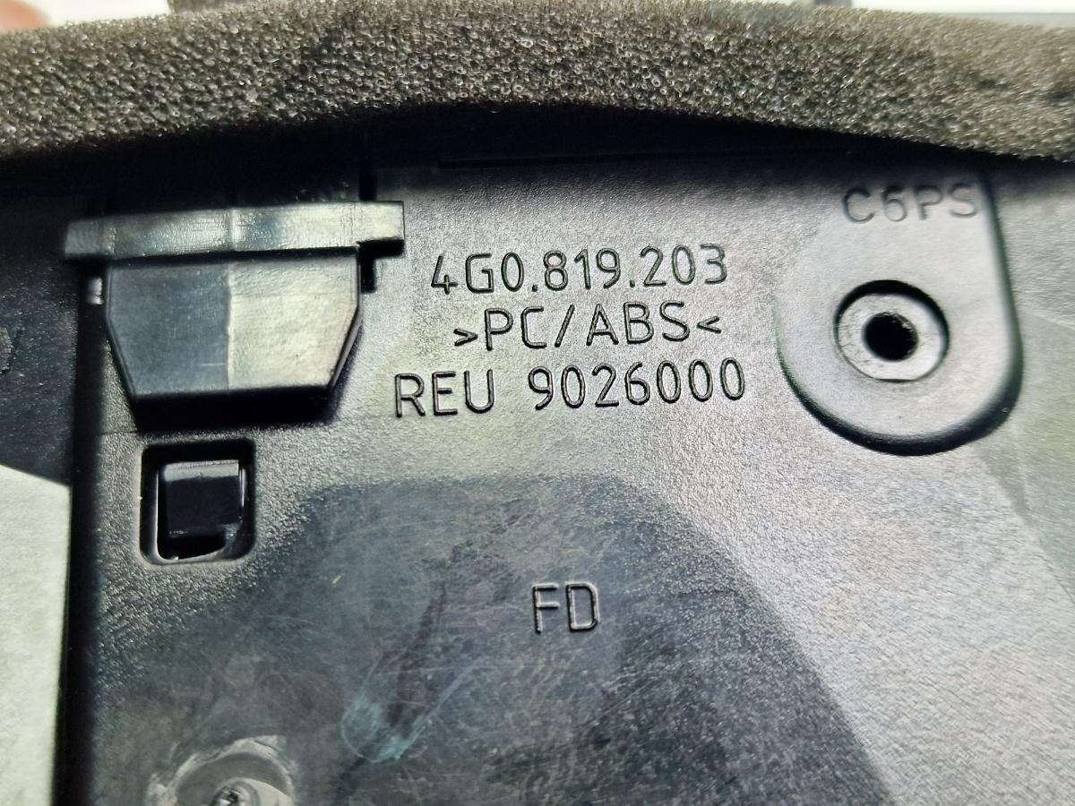 Grila de ventilatie cotiera spate AUDI A6 IV Avant 4G5, C7, 4GD 2011 - 2018 2.0 TDI CSUD, DDCB 4G0819203
