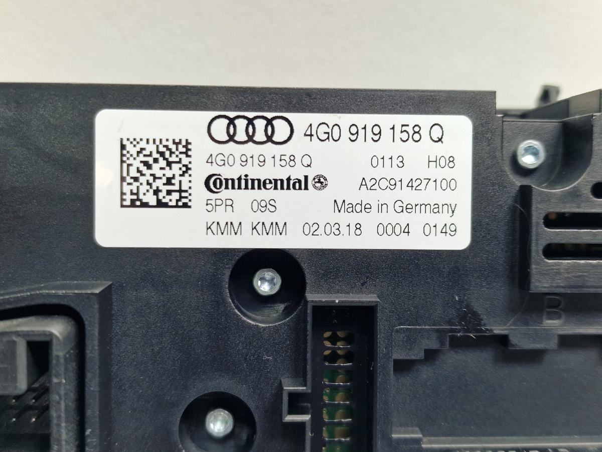 Panou clima cotiera spate AUDI A6 IV Avant 4G5, C7, 4GD 2011 - 2018 2.0 TDI CSUD, DDCB 4G0919158Q