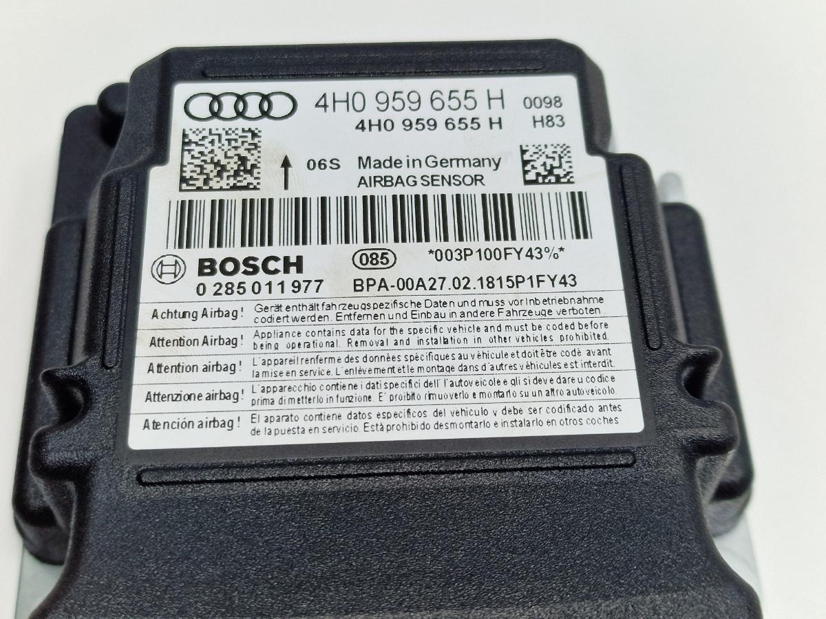Modul airbag AUDI A6 IV Avant 4G5, C7, 4GD 2011 - 2018 2.0 TDI CSUD, DDCB BOSCH 0285011977 4H0959655H