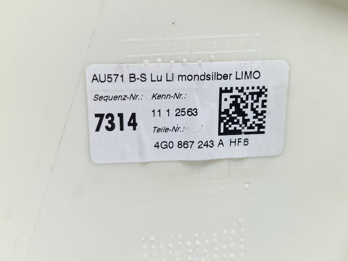 Ornament stalp centura stanga AUDI A6 IV Avant 4G5, C7, 4GD 2011 - 2018 2.0 TDI CSUD, DDCB 4G0867243A
