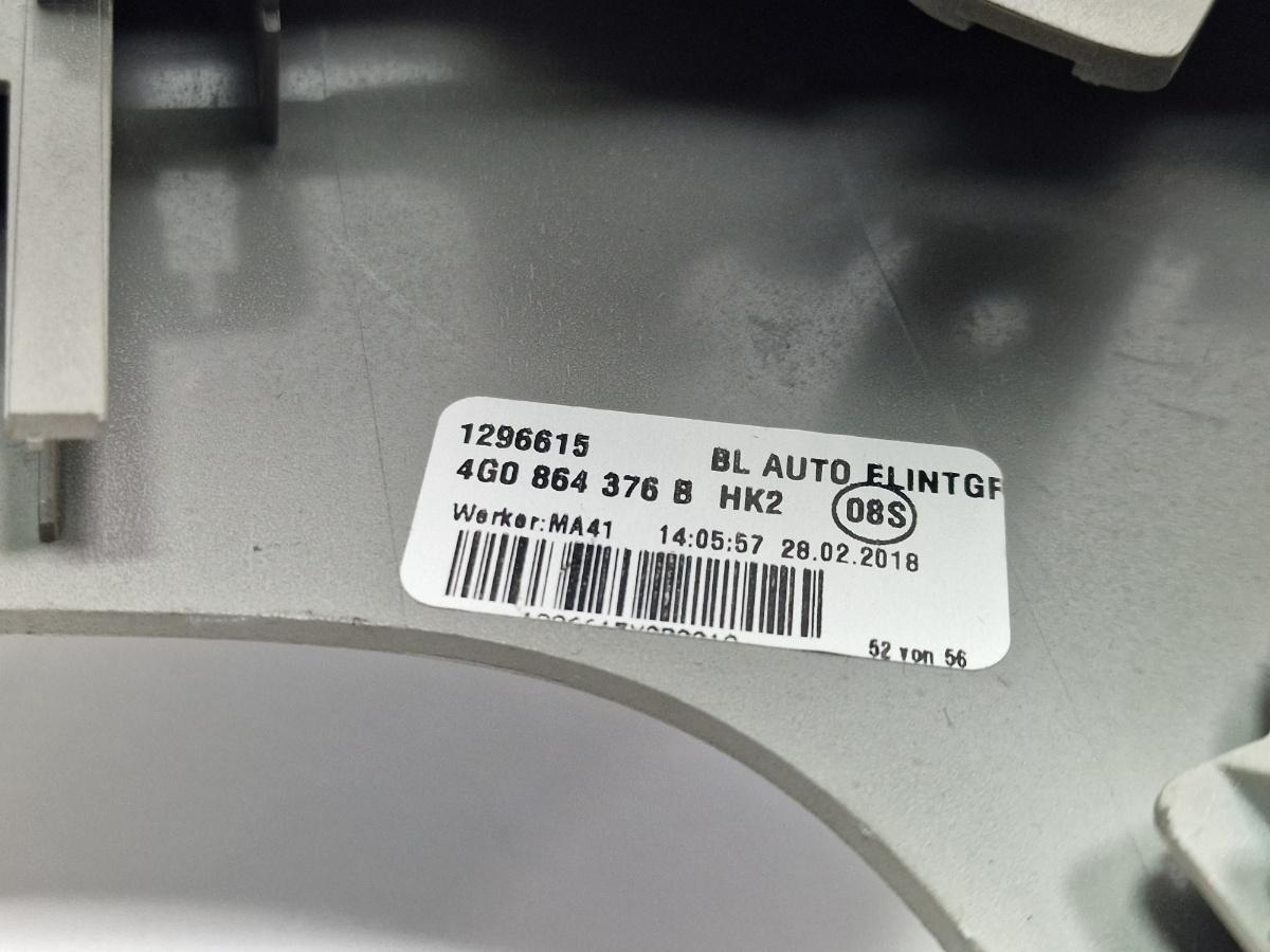 Ornament consola cotiera spate AUDI A6 IV Avant 4G5, C7, 4GD 2011 - 2018 2.0 TDI CSUD, DDCB 4G0864376B