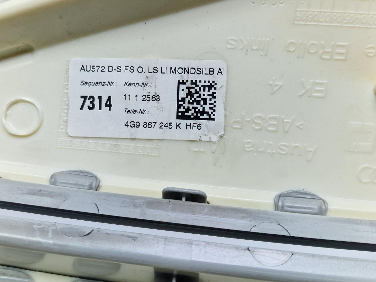 Ornament stalp D sus stanga AUDI A6 IV Avant 4G5, C7, 4GD 2011 - 2018 2.0 TDI CSUD, DDCB 4G9867245K