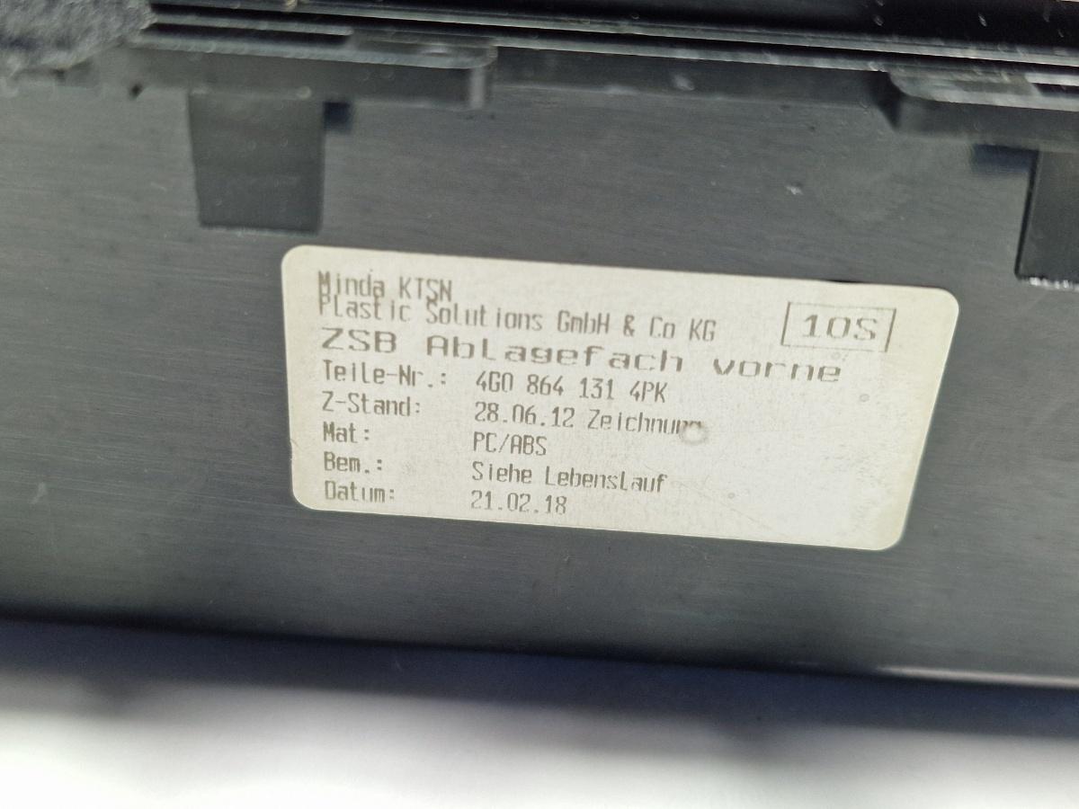 Spatiu depozitare scrumiera AUDI A6 IV Avant 4G5, C7, 4GD 2011 - 2018 2.0 TDI CSUD, DDCB 4G0864131