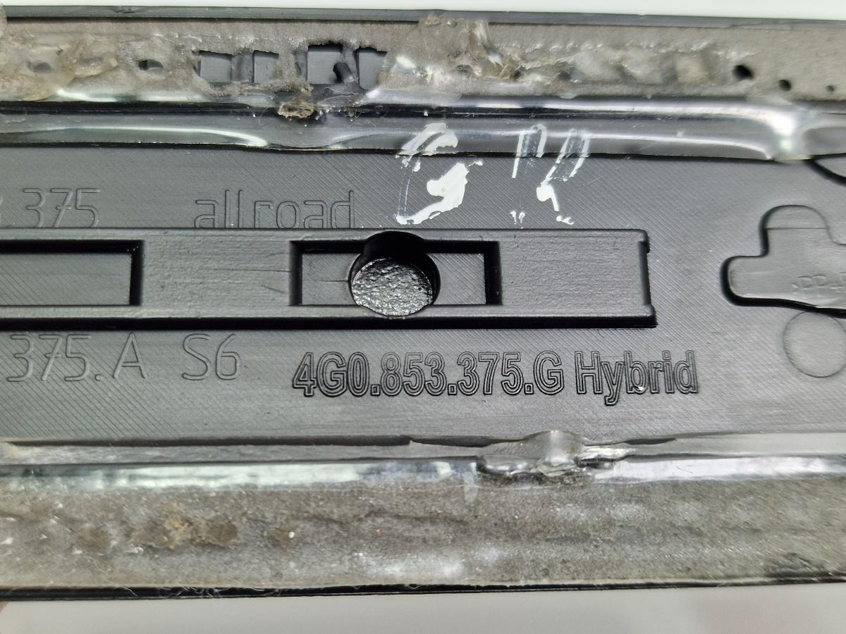 Ornament prag stanga spate AUDI A6 IV Avant 4G5, C7, 4GD 2011 - 2018 2.0 TDI CSUD, DDCB 4G0853375G