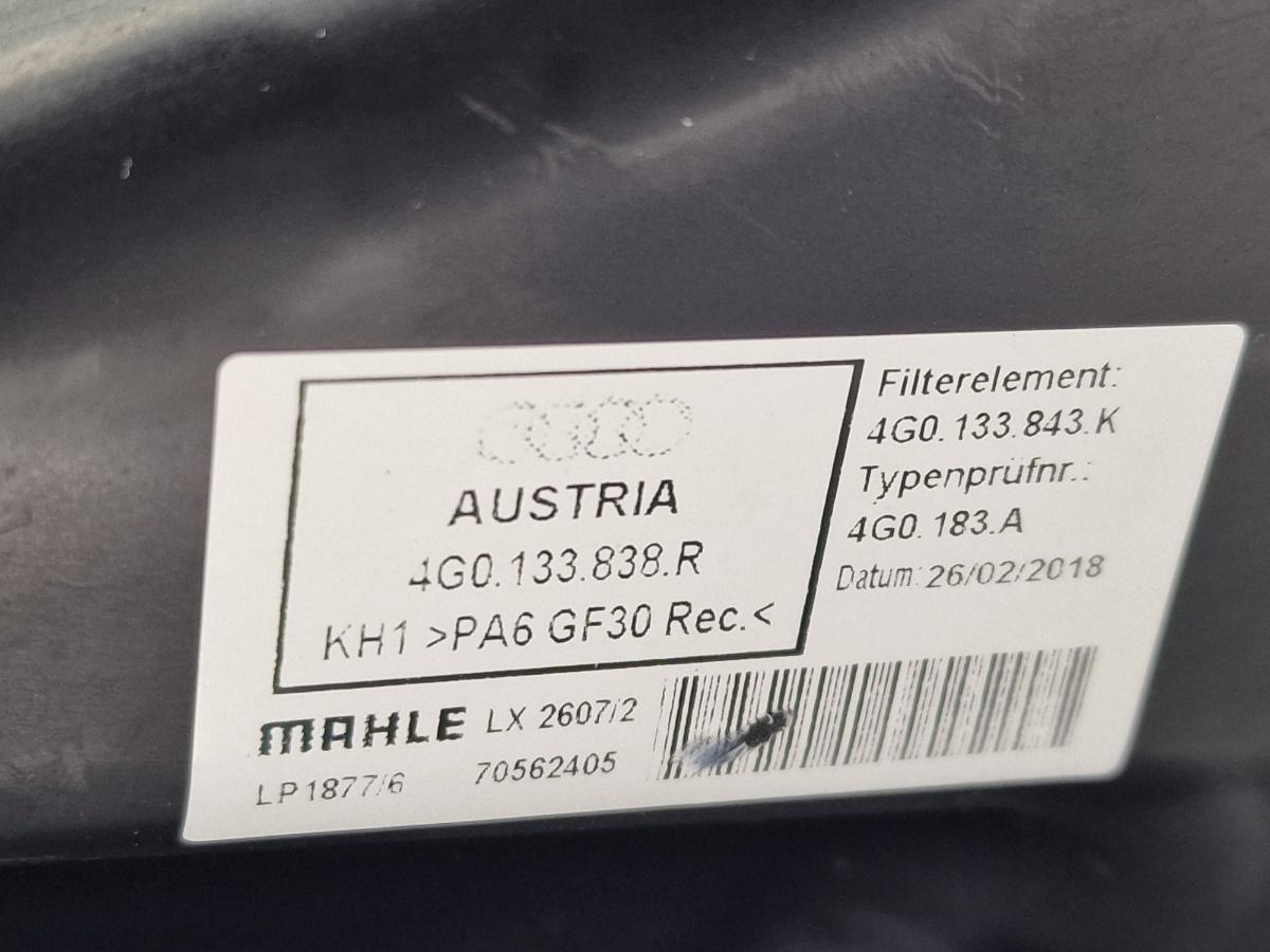 Carcasa filtru aer AUDI A6 IV Avant 4G5, C7, 4GD 2011 - 2018 2.0 TDI CSUD, DDCB 4G0133838R