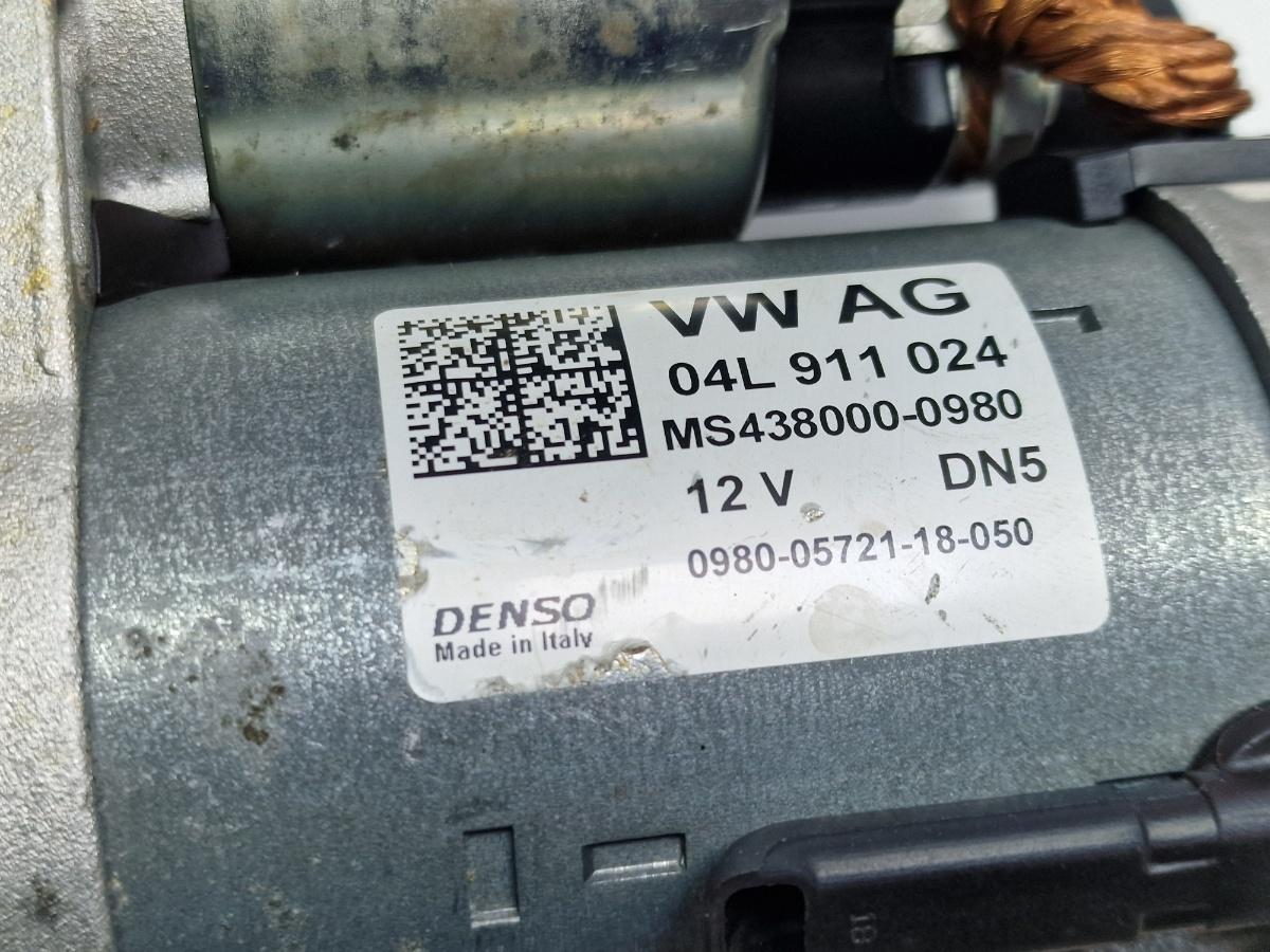 Electromotor AUDI A6 IV Avant 4G5, C7, 4GD 2011 - 2018 2.0 TDI CSUD, DDCB Denso 04L911024