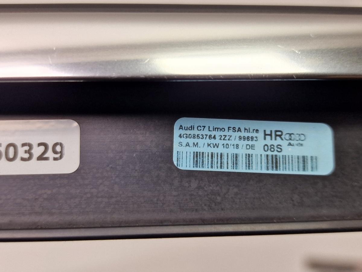 Perie crom usa dreapta spate AUDI A6 IV Avant 4G5, C7, 4GD 2011 - 2018 2.0 TDI CSUD, DDCB 4G0853764