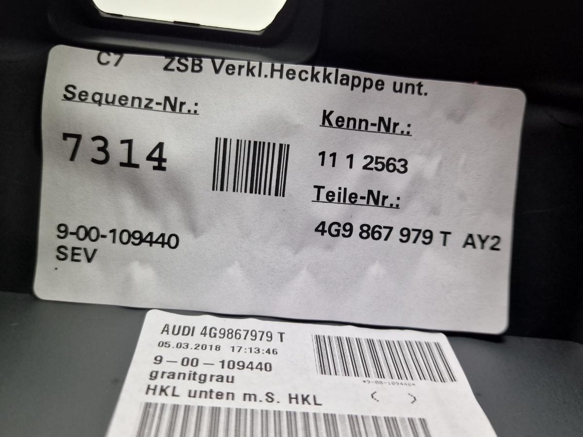 Capac haion AUDI A6 IV Avant 4G5, C7, 4GD 2011 - 2018 2.0 TDI CSUD, DDCB 4G9867979T