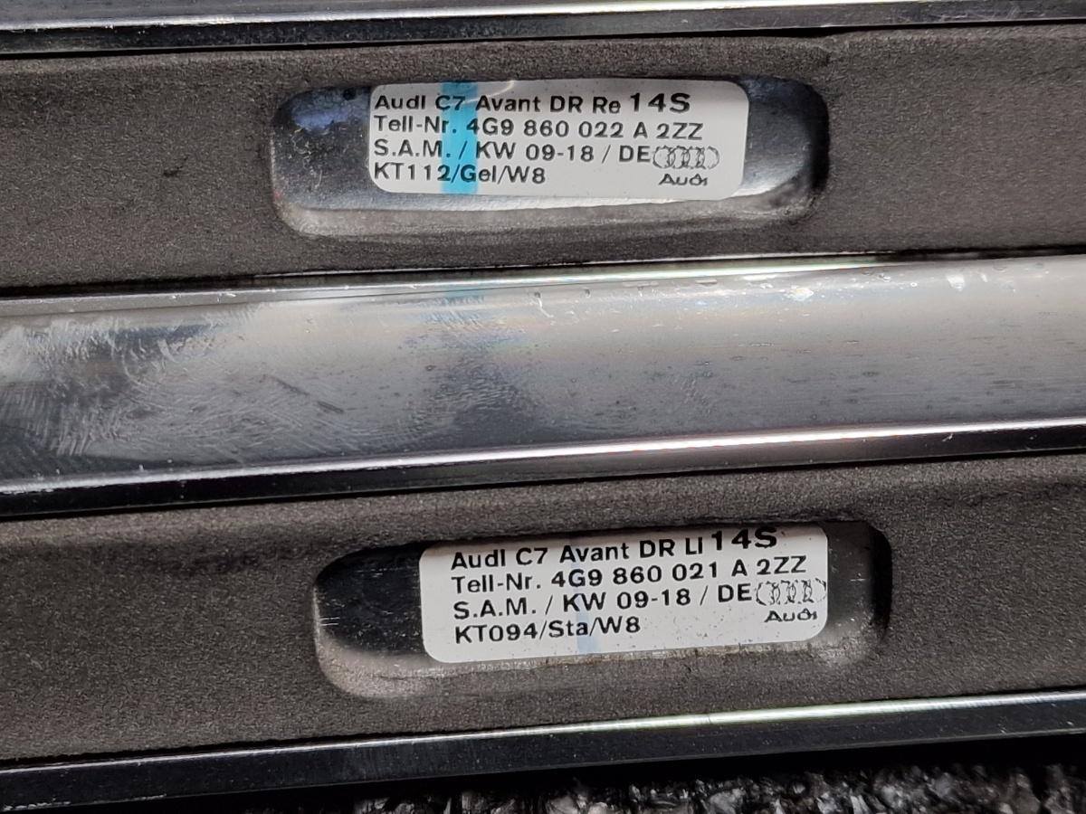 Bare longitudinale AUDI A6 IV Avant 4G5, C7, 4GD 2011 - 2018 2.0 TDI CSUD, DDCB 4G9860022A