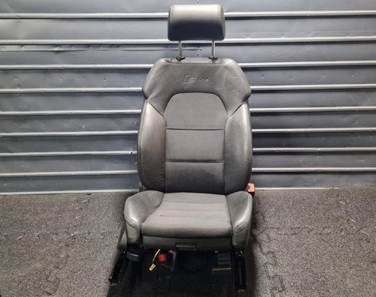 Scaun piele cu alcantara S line dreapta fata AUDI A6 III Avant 4F5, C6 2005 - 2011 4F081106A