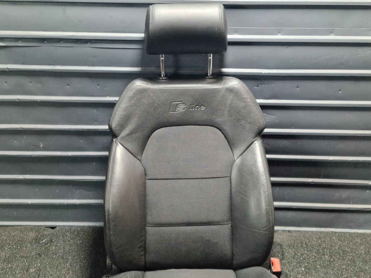 Scaun piele cu alcantara S line dreapta fata AUDI A6 III Avant 4F5, C6 2005 - 2011 4F081106A