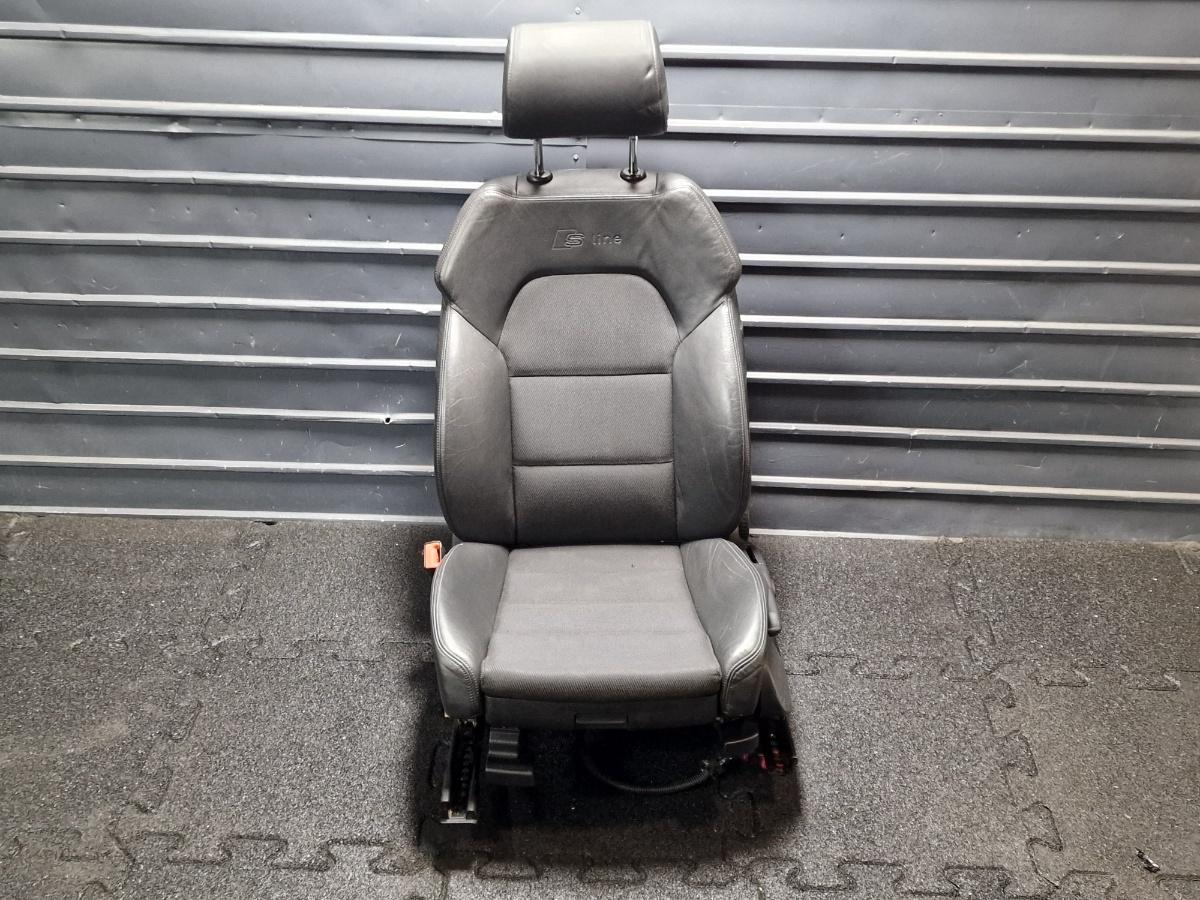 Scaun piele cu alcantara S line stanga fata AUDI A6 III Avant 4F5, C6 2005 - 2011 4F081105A