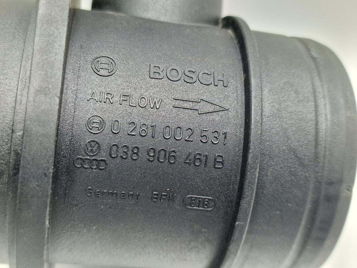Debitmetru VOLKSWAGEN TOURAN 1T1, 1T2 2003 - 2010 1.9 TDI BKC, BLS, BXE BOSCH 0281002531 038906461B