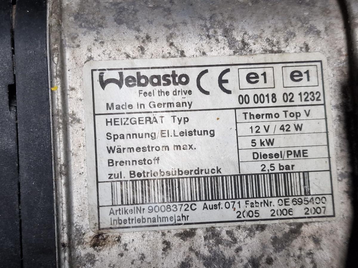 Sirocou webasto VOLKSWAGEN TOURAN 1T1, 1T2 2003 - 2010 1.9 TDI BKC, BLS, BXE Webasto 000018021232 1K0815071P