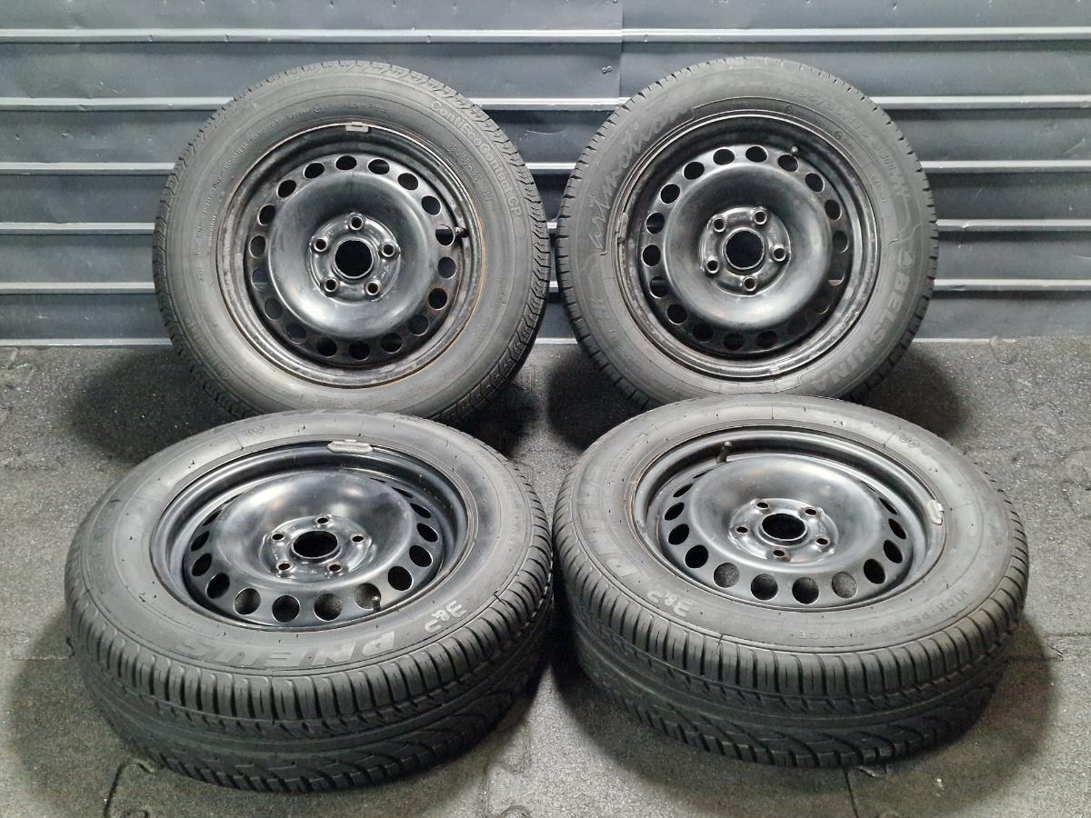 Roti cu anvelope de vara 195/60 R15 6Jx15H2 ET47 1K0601027C VOLKSWAGEN TOURAN 1T1, 1T2 2003 - 2010