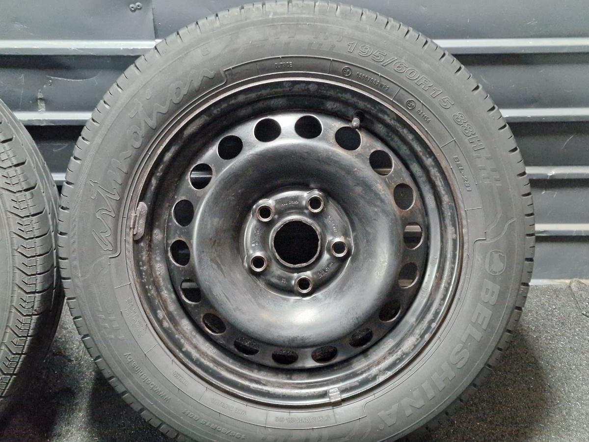 Roti cu anvelope de vara 195/60 R15 6Jx15H2 ET47 1K0601027C VOLKSWAGEN TOURAN 1T1, 1T2 2003 - 2010
