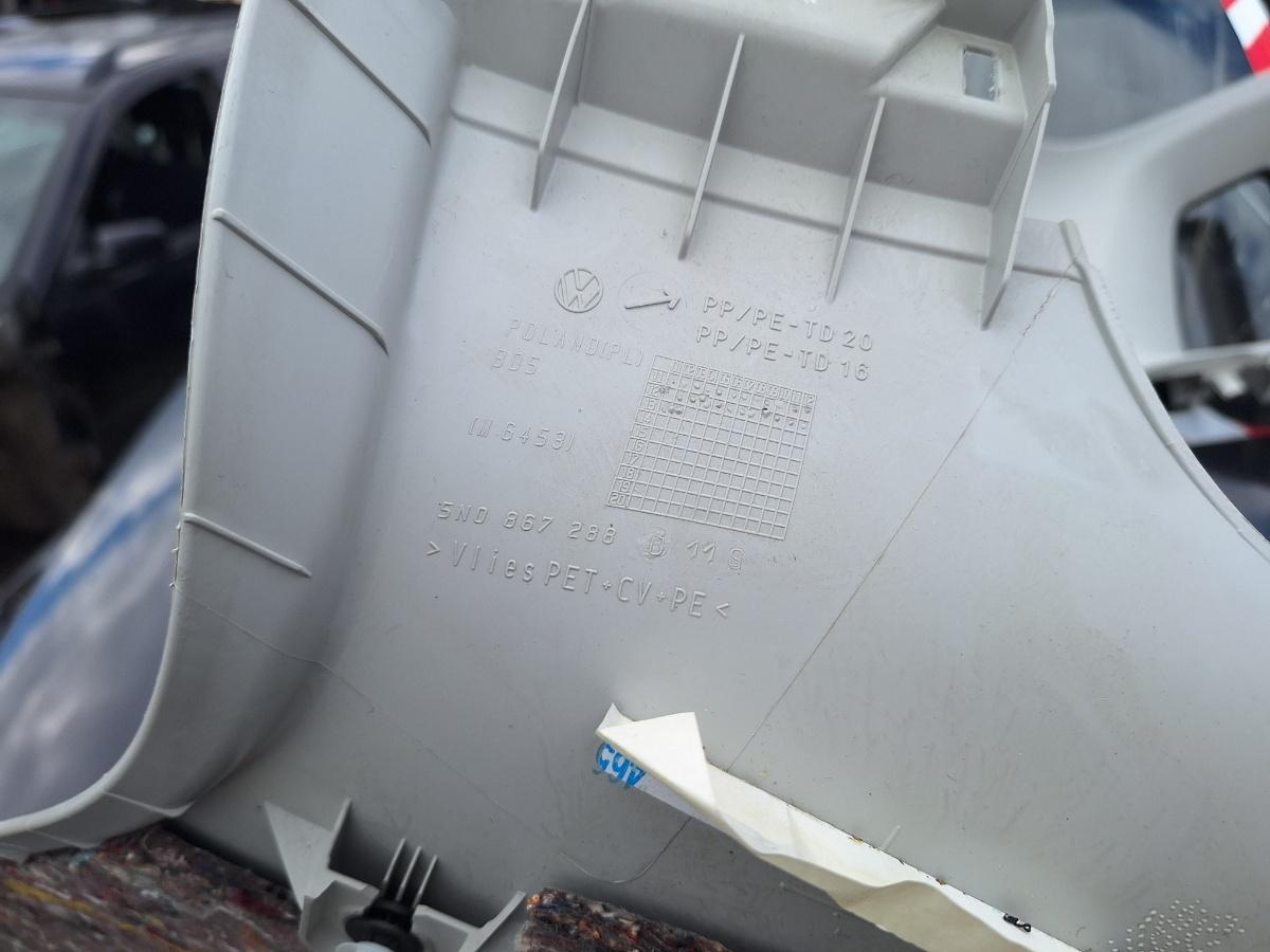 Ornament stalp (D) (superior) dreapta VOLKSWAGEN TIGUAN 5N_ 2007 -> 2.0 TDI CBAB, CFFB 5N0867288D