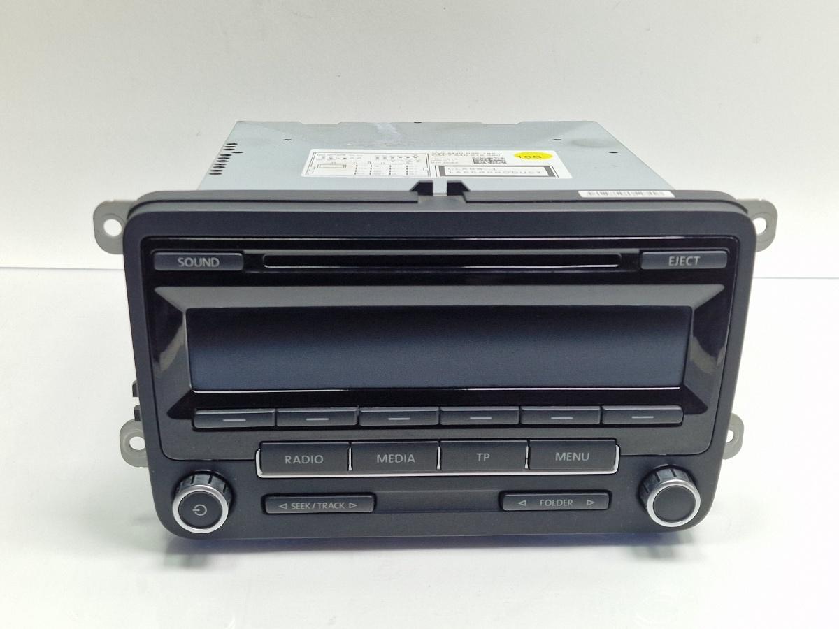 Radio CD player VOLKSWAGEN JETTA IV 162, 163, AV3, AV2 2009 -> 1.2 TSI CBZB BOSCH 815 7 640 212 360 5M0035186J