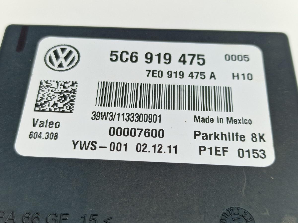 Modul senzori parcare VOLKSWAGEN JETTA IV 162, 163, AV3, AV2 2009 -> 1.2 TSI CBZB Valeo 5C6919475