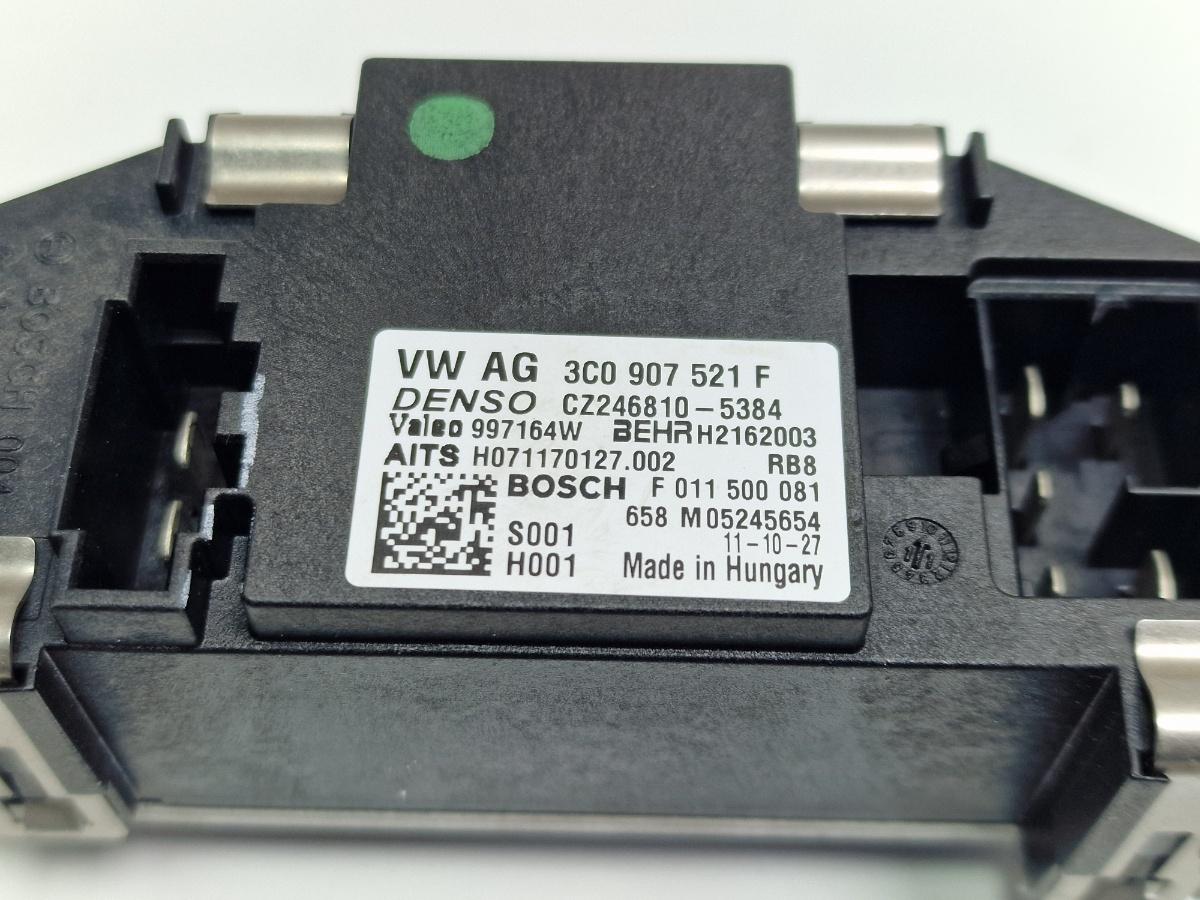 Rezistenta trepte aeroterma VOLKSWAGEN JETTA IV 162, 163, AV3, AV2 2009 -> 1.2 TSI CBZB BOSCH F 011 500 081 3C0907521F