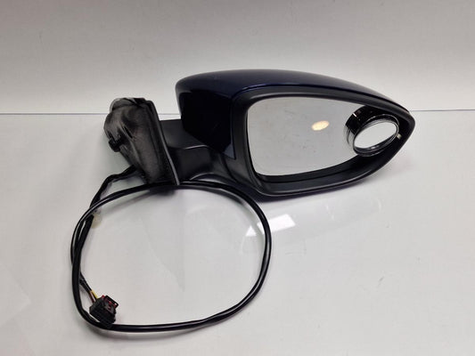 Oglinda electrica dreapta VOLKSWAGEN JETTA IV 162, 163, AV3, AV2 2009 -> albastru LP5W 5C7857508AB