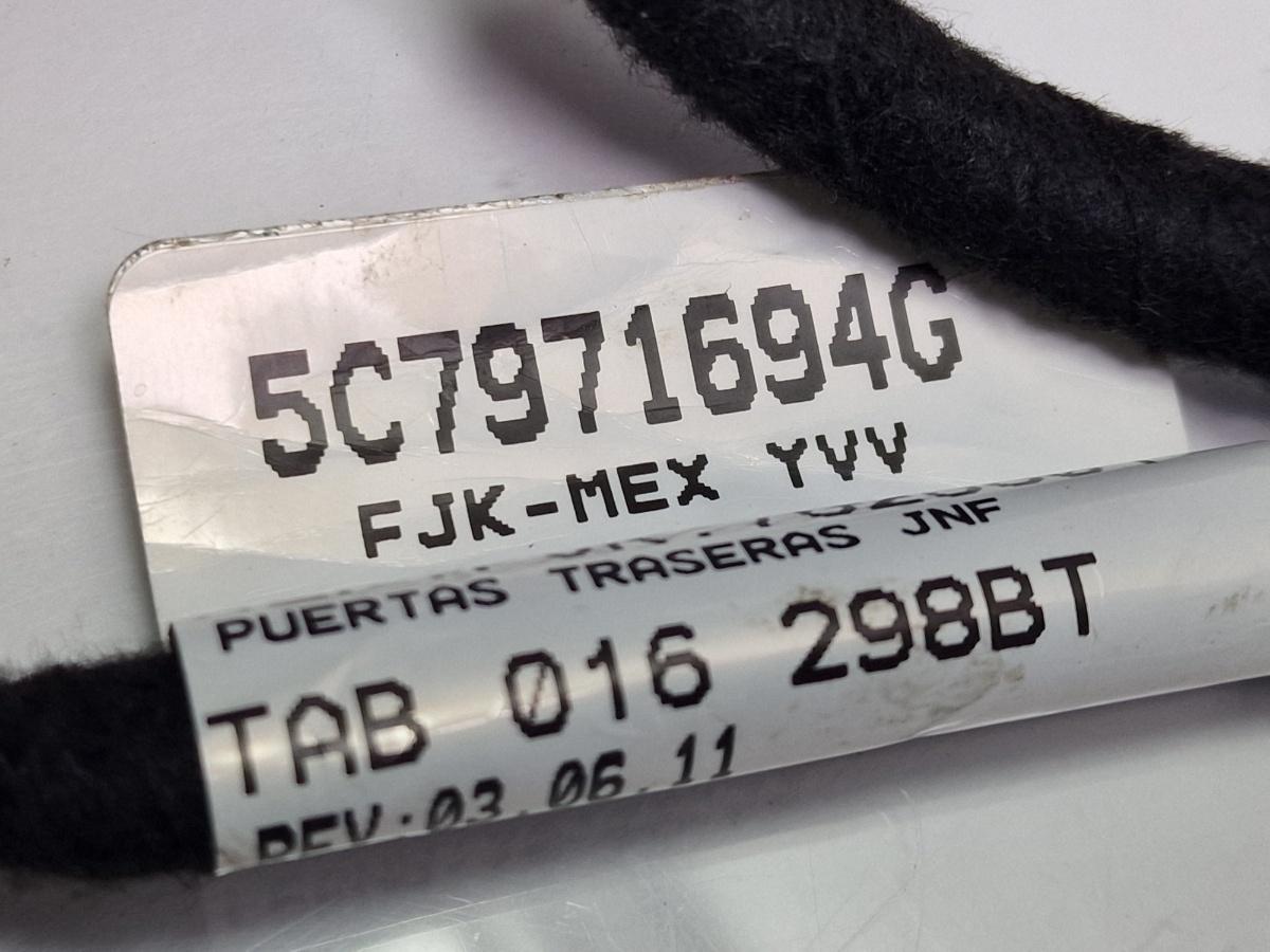 Instalatie electrica usa dreapta spate VOLKSWAGEN JETTA IV 162, 163, AV3, AV2 2009 -> 1.2 TSI CBZB 5C7971694G