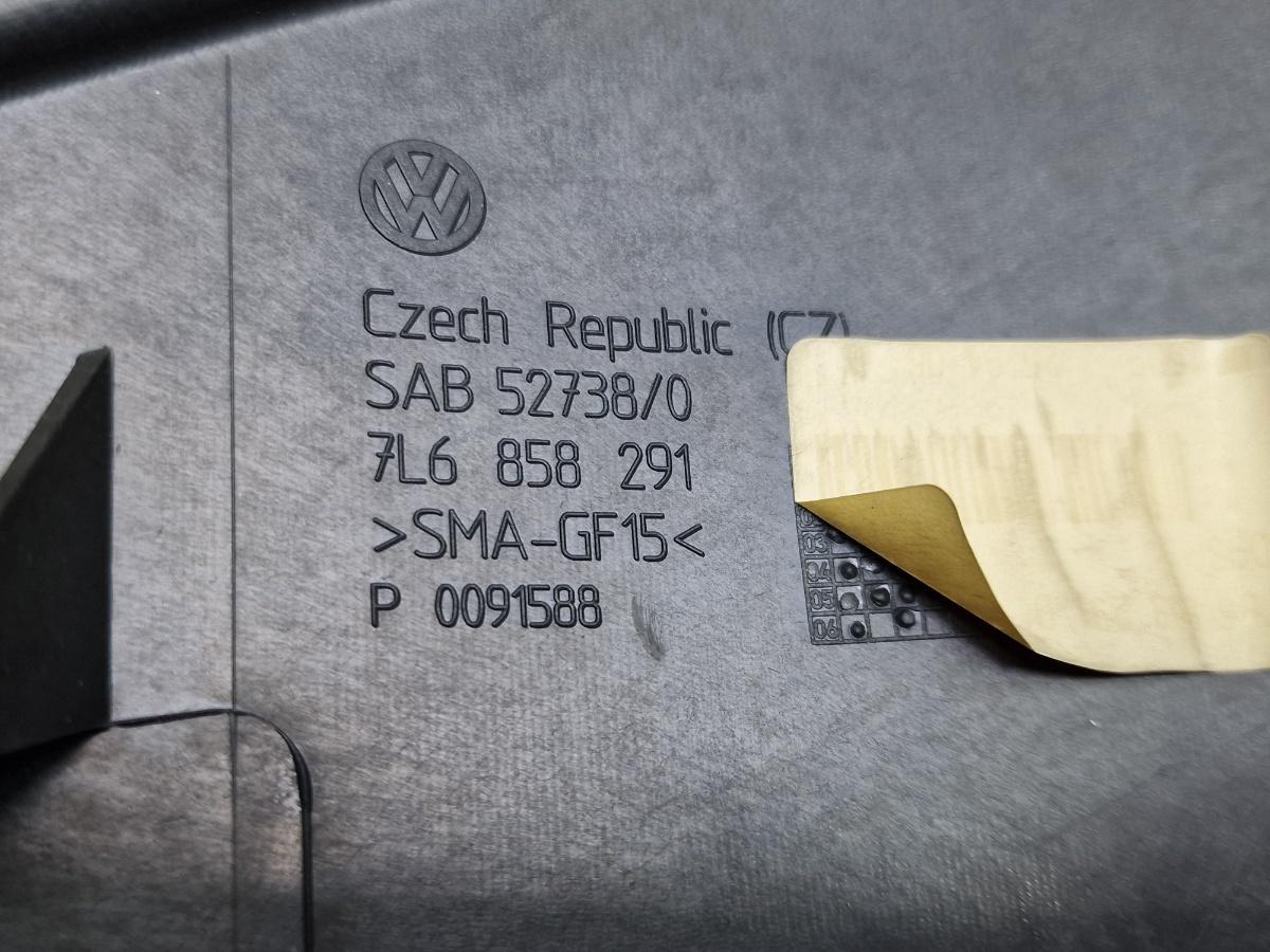 Ornament ceasuri bord VOLKSWAGEN TOUAREG 7LA, 7L6, 7L7 2002 - 2013 2.5 R5 TDI BAC, BPE 7L6858291