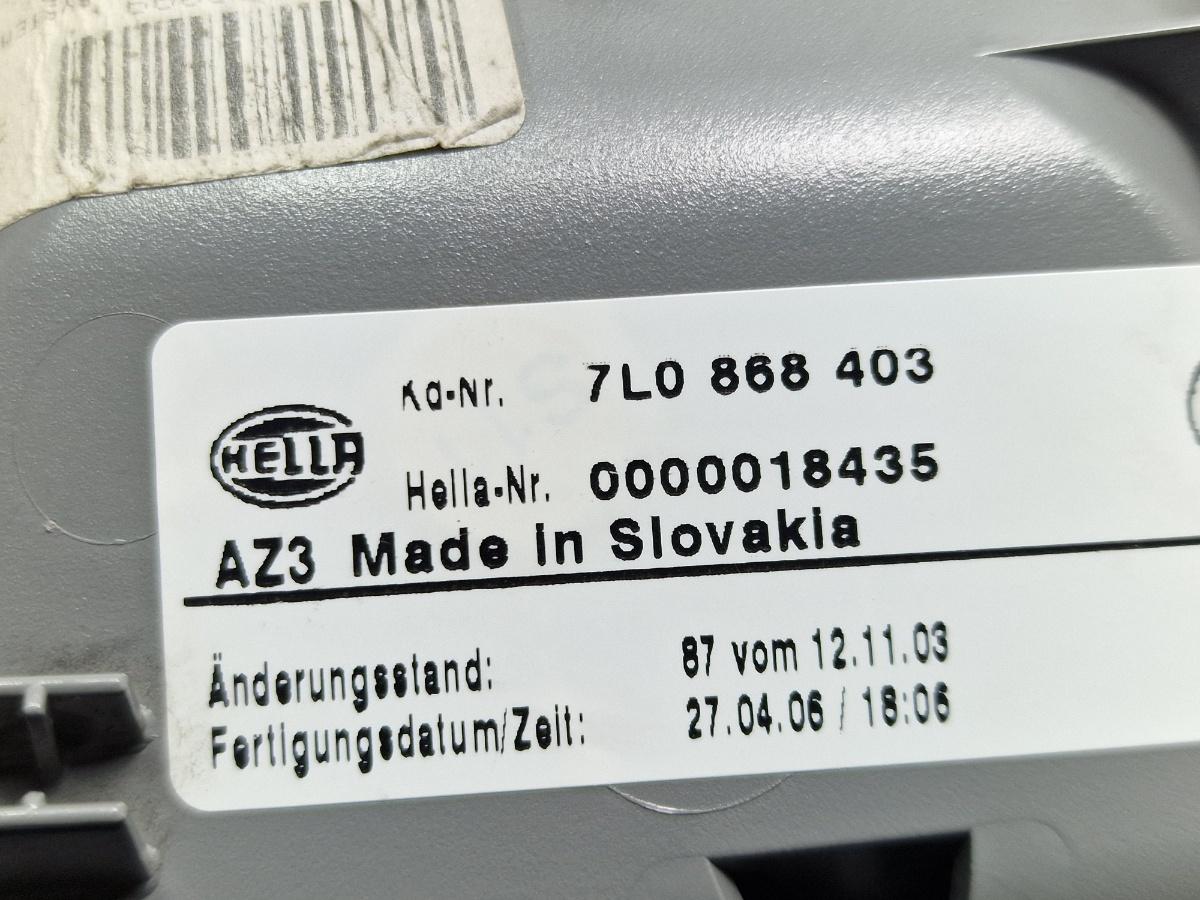 Plafoniera VOLKSWAGEN TOUAREG 7LA, 7L6, 7L7 2002 - 2013 2.5 R5 TDI BAC, BPE 7L0868403