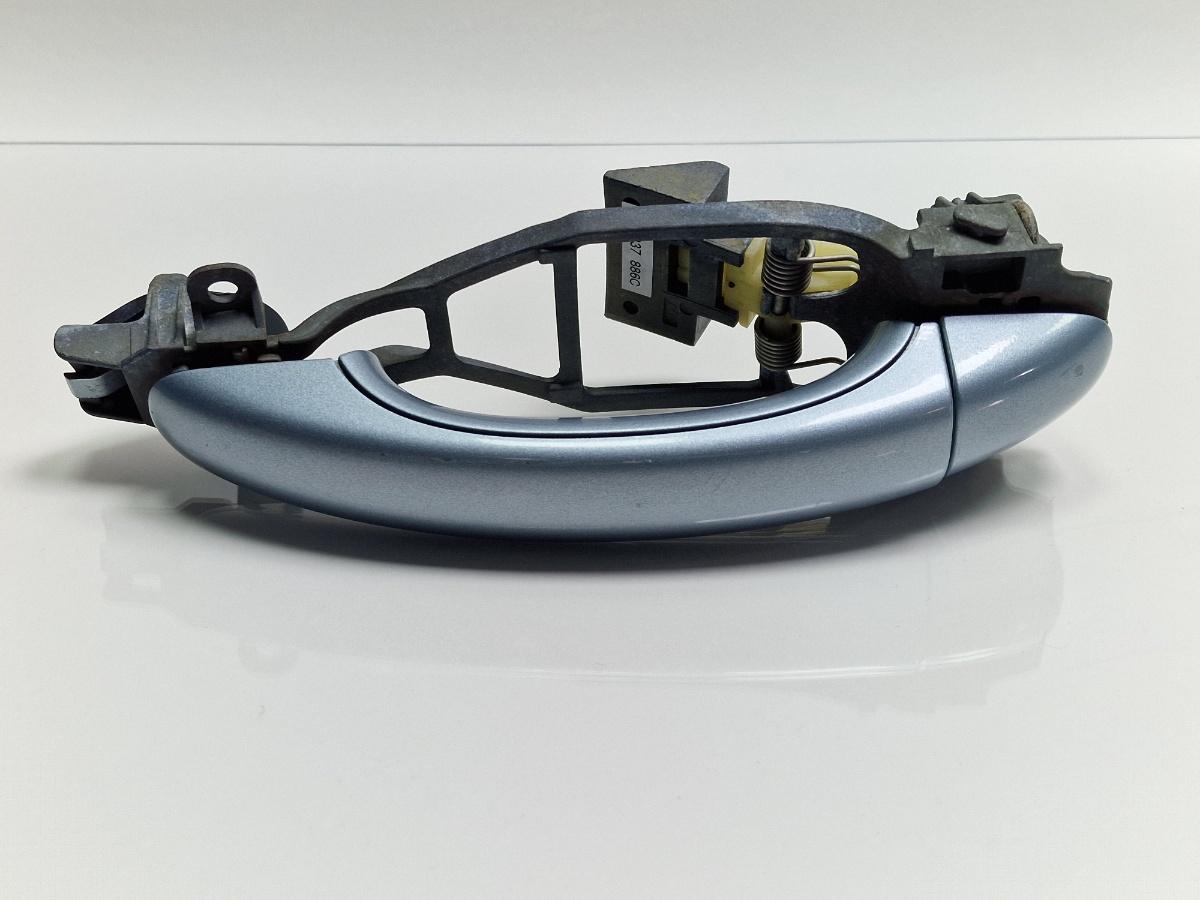 Maner/suport exterior usa dreapta fata VOLKSWAGEN TOUAREG 7LA, 7L6, 7L7 2002 - 2013 albastru LB5S 7L0837886C