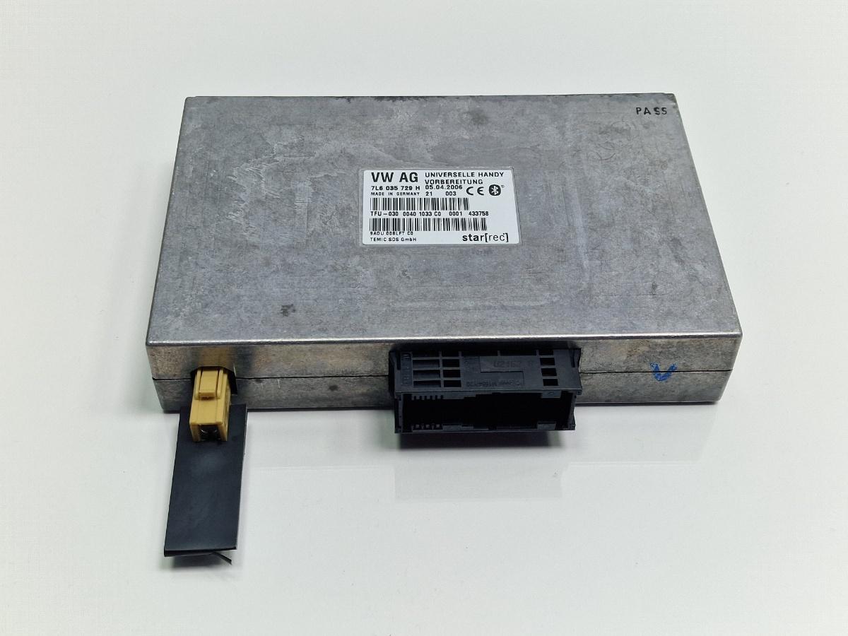 Modul bluetooth VOLKSWAGEN TOUAREG 7LA, 7L6, 7L7 2002 - 2013 2.5 R5 TDI BAC, BPE 7L6035729H