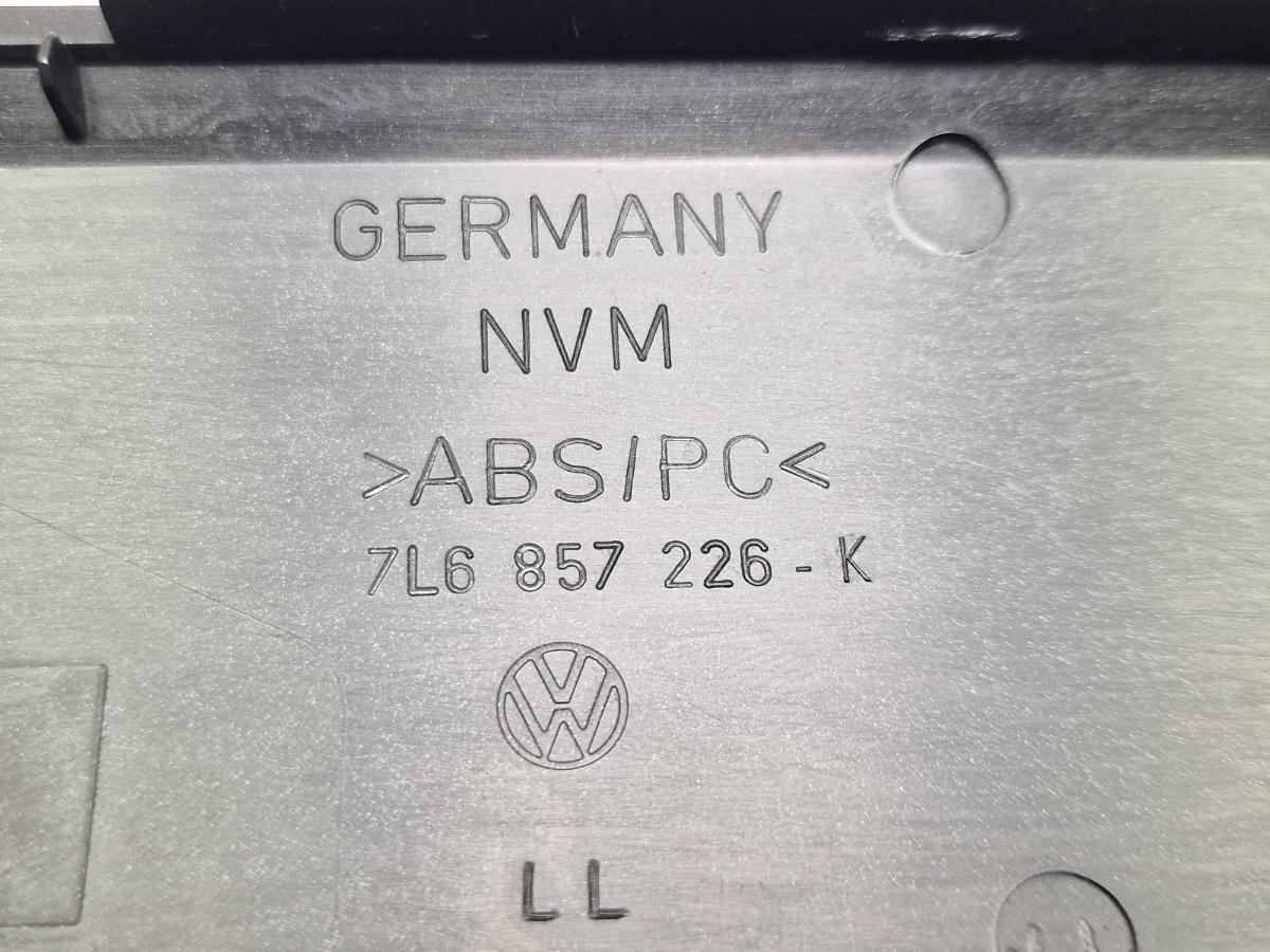 Trim ornament bord VOLKSWAGEN TOUAREG 7LA, 7L6, 7L7 2002 - 2013 2.5 R5 TDI BAC, BPE 7L6857226K