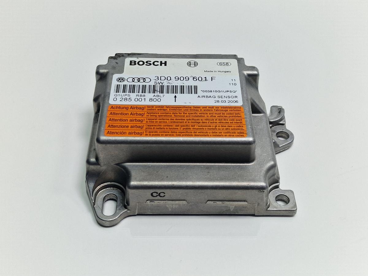Modul airbaguri VOLKSWAGEN TOUAREG 7LA, 7L6, 7L7 2002 - 2013 2.5 R5 TDI BAC, BPE BOSCH 0285001800 3D0909601F