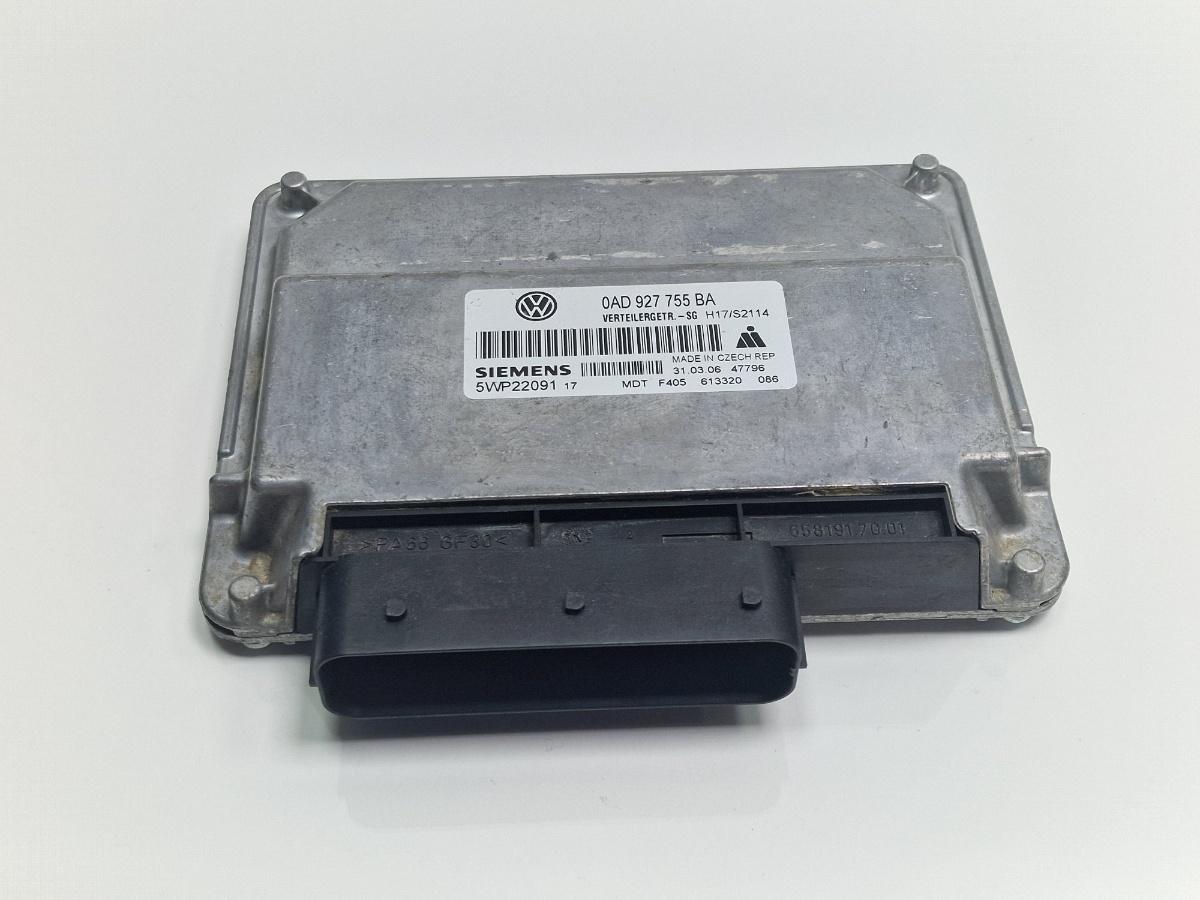 Calculator cutie de transfer VOLKSWAGEN TOUAREG 7LA, 7L6, 7L7 2002 - 2013 2.5 R5 TDI BAC, BPE SIEMENS 5WP22091 0AD927755BA