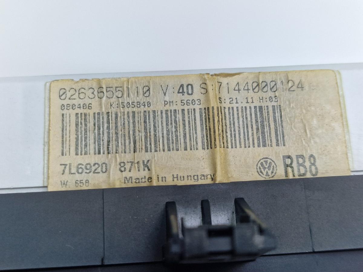 Ceasuri bord VOLKSWAGEN TOUAREG 7LA, 7L6, 7L7 2002 - 2013 2.5 R5 TDI BAC, BPE BOSCH 7L6920871K