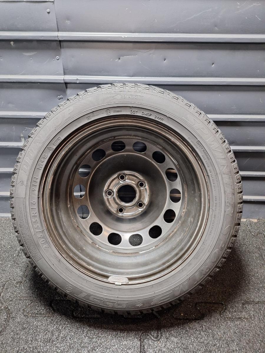 Roata de rezerva R16 VOLKSWAGEN CADDY IV Estate SAB, SAJ 2015 -> TDI CUUD, DFSD 6J16H2 ET50 2K3601027