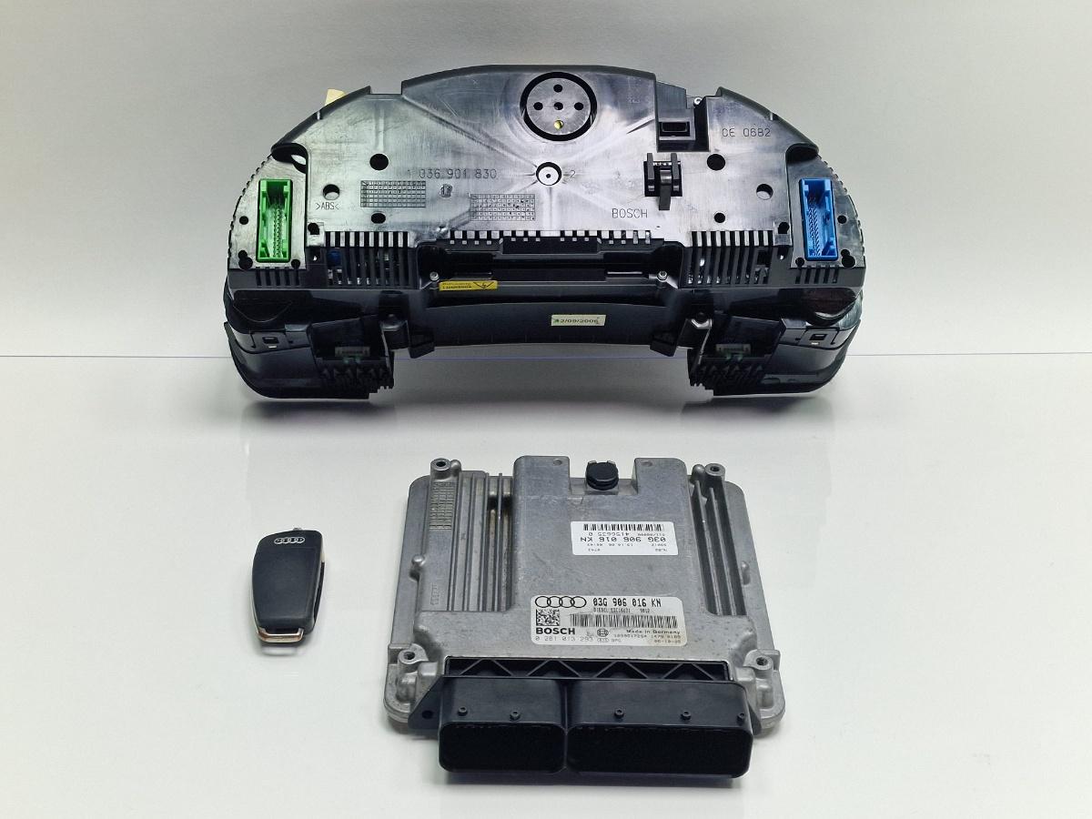 Kit de pornire AUDI A4 III 8EC, B7 2004 - 2008 2.0 2.0 TDI BPW BOSCH 0281013293 03G906016KN