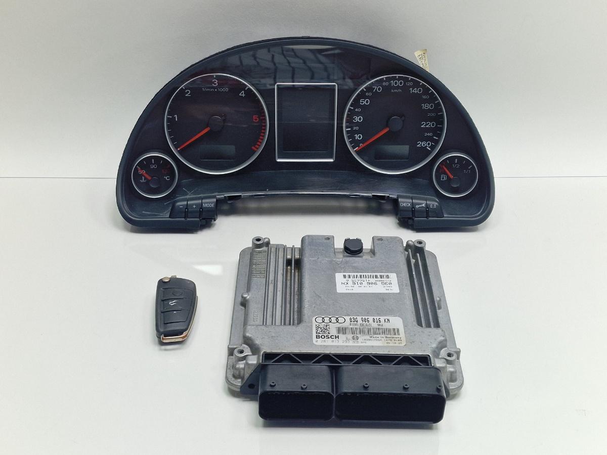 Kit de pornire AUDI A4 III 8EC, B7 2004 - 2008 2.0 2.0 TDI BPW BOSCH 0281013293 03G906016KN