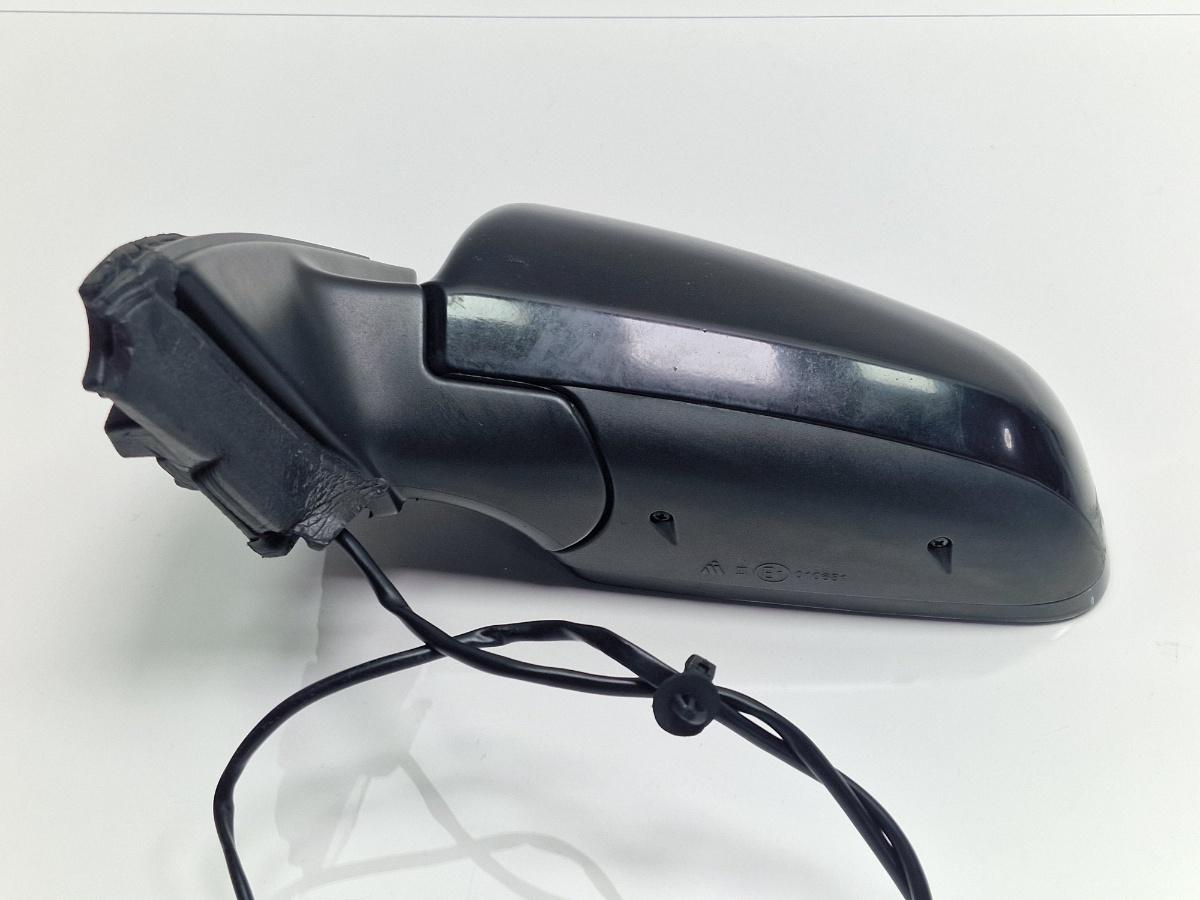 Oglinda electrica stanga AUDI A4 III 8EC, B7 2004 - 2008 negru LZ9Y 8E1858531AA