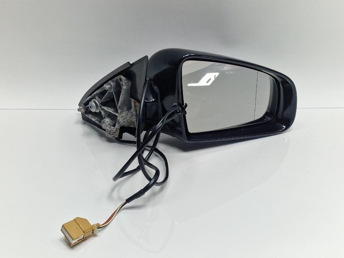Oglinda electrica dreapta AUDI A4 III 8EC, B7 2004 - 2008 negru LZ9Y 8E1858532AA