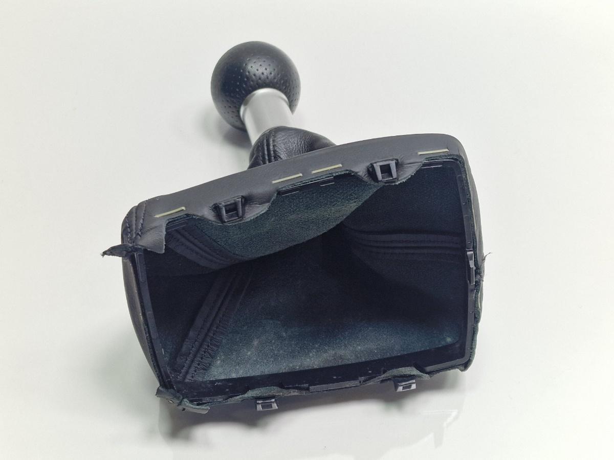 Manson schimbator de viteze din piele AUDI A4 III 8EC, B7 2004 - 2008 2.0 2.0 TDI BPW 8E0863278DG