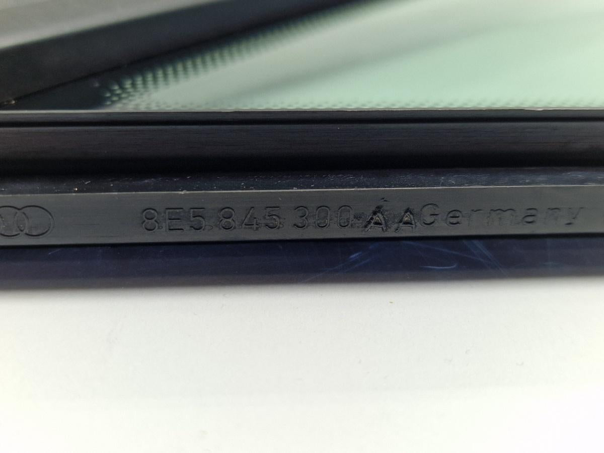 Geam fix lateral dreapta spate AUDI A4 III 8EC, B7 2004 - 2008 2.0 TDI BPW SAINT-GOBAIN 43R-001057 8E5845300AA